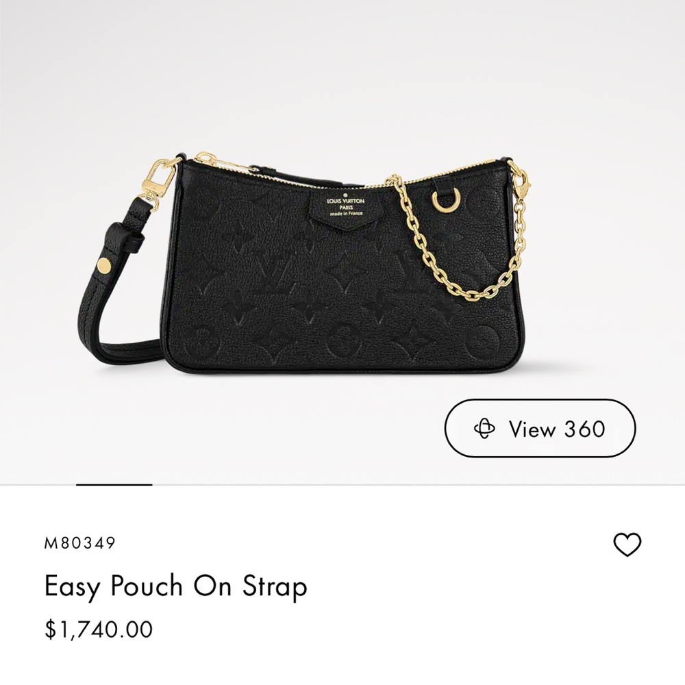 Louis Vuitton Easy Pouch On Strap